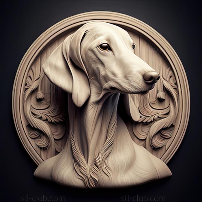 st Saluki dog